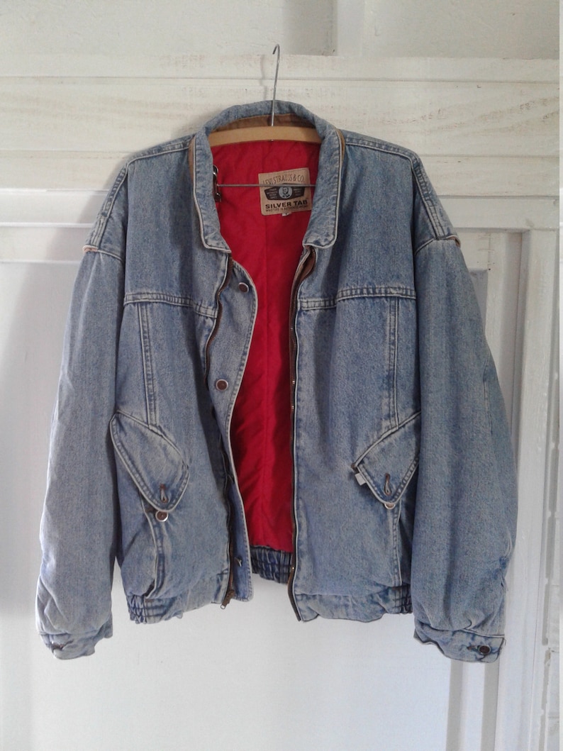 Jacket Levi's Vintage Blue DENIM USA Made Lined - Etsy