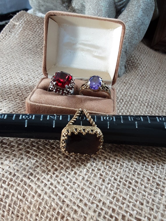 Vintage Costume Jewelry * Ring/Rings * 3 Included… - image 7