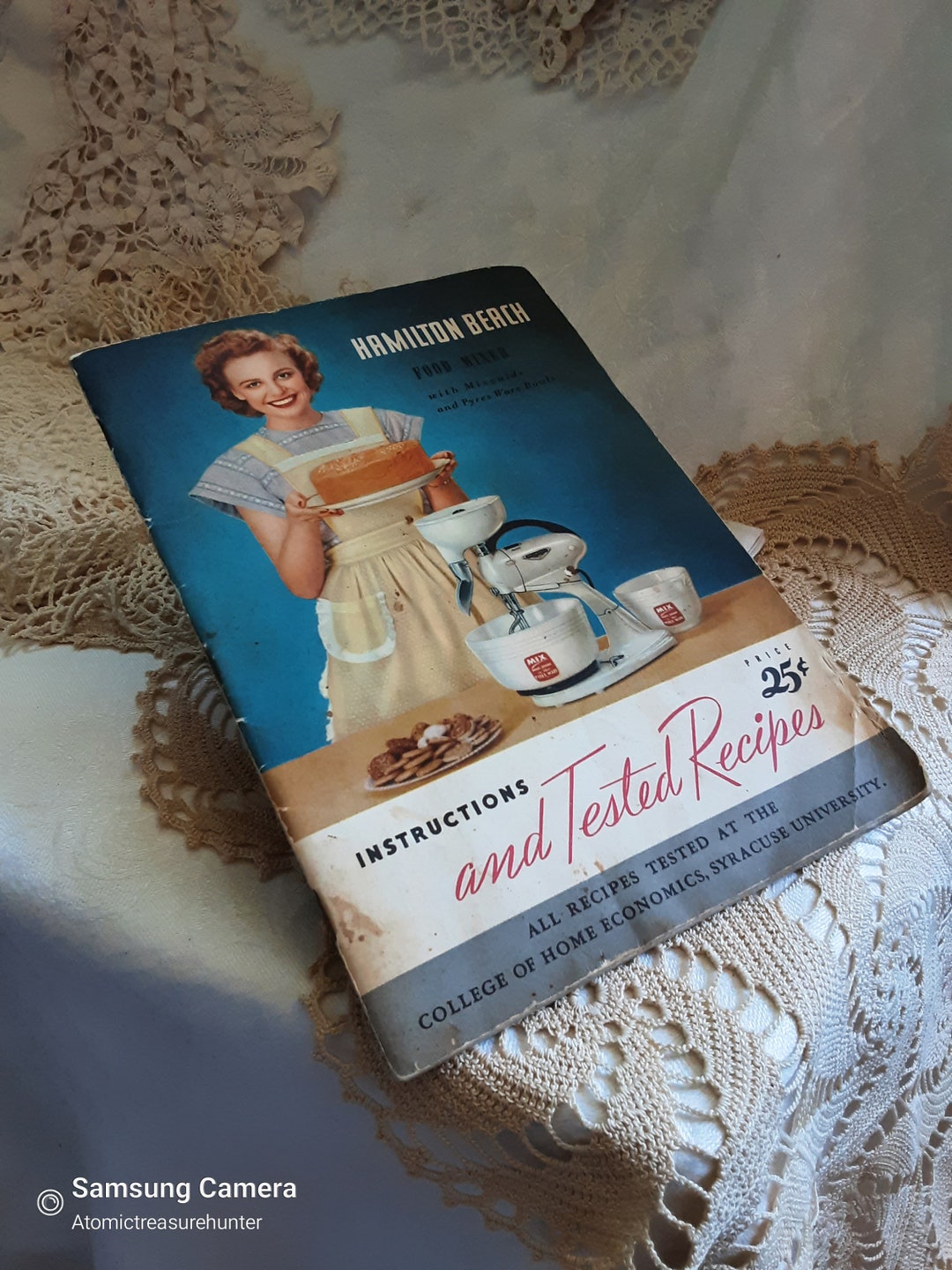 Hamilton Beach Instructions and Tested Recipes 1948 Vintage Etsy