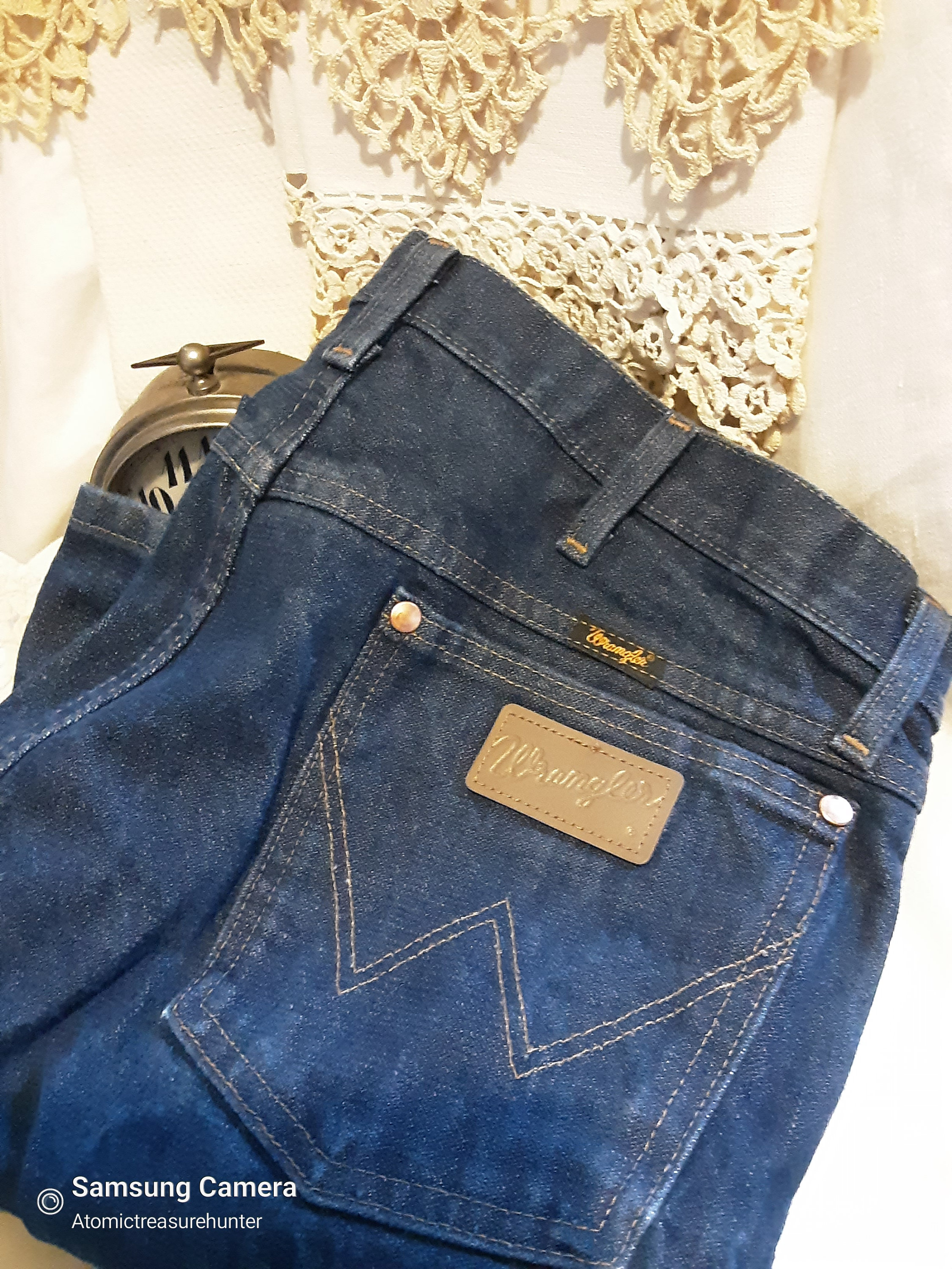 Denim Jeans Vintage Wrangler Zip Fly High Waist Tag - Etsy Australia