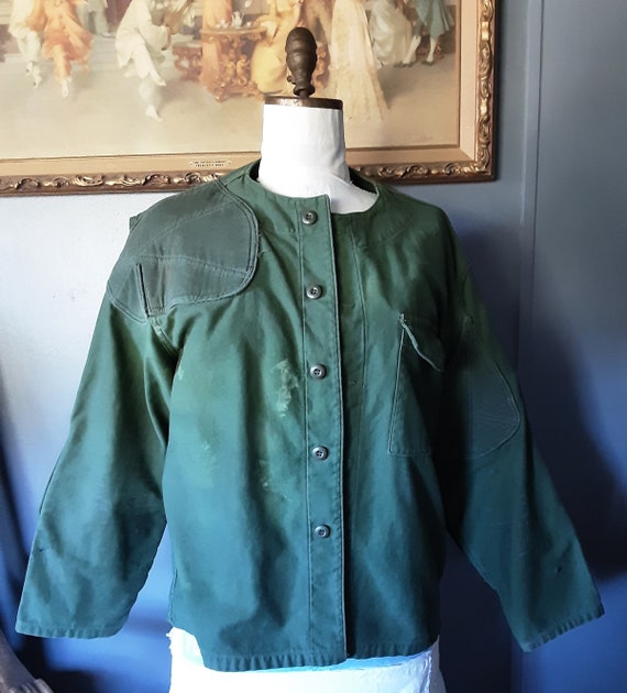 Vintage 60s/70s era USA ARMY Coat Jacket Button Fr