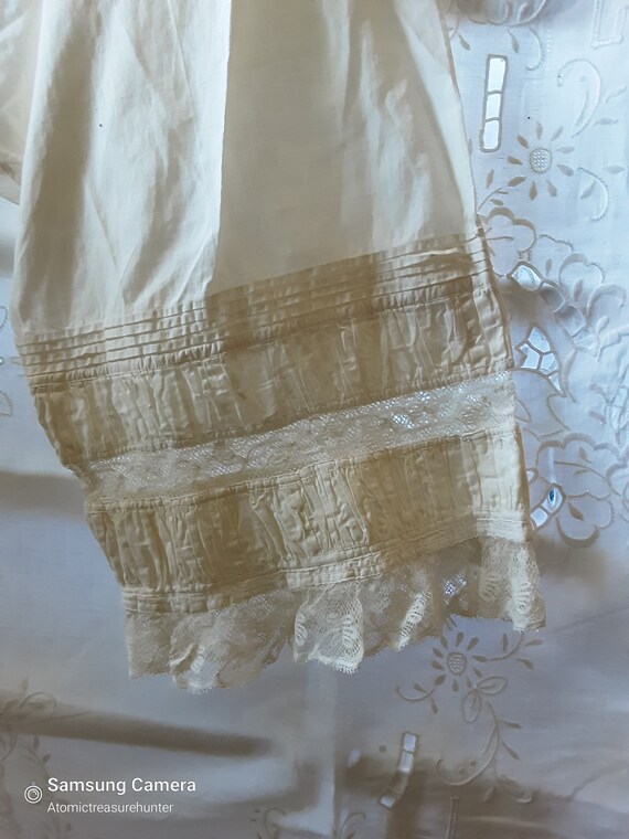 Prettiest Antique Bloomers * Beautiful Lace Trim … - image 2