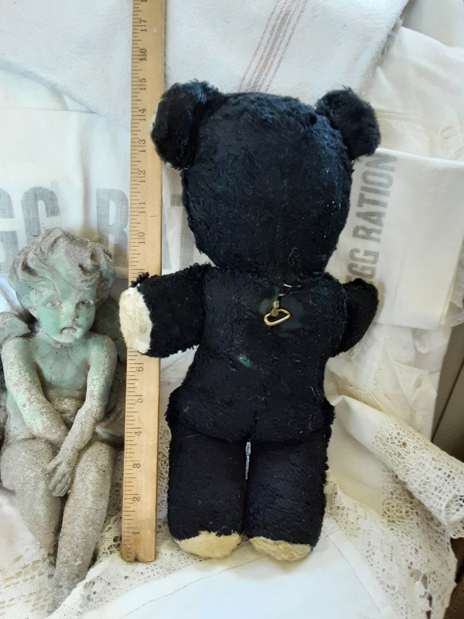 Vintage Panda Bear Stuffed Animal Non Toy Was Musical Now Etsy
