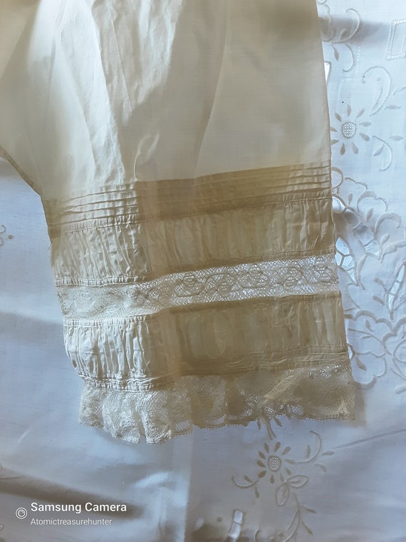 Prettiest Antique Bloomers * Beautiful Lace Trim … - image 9