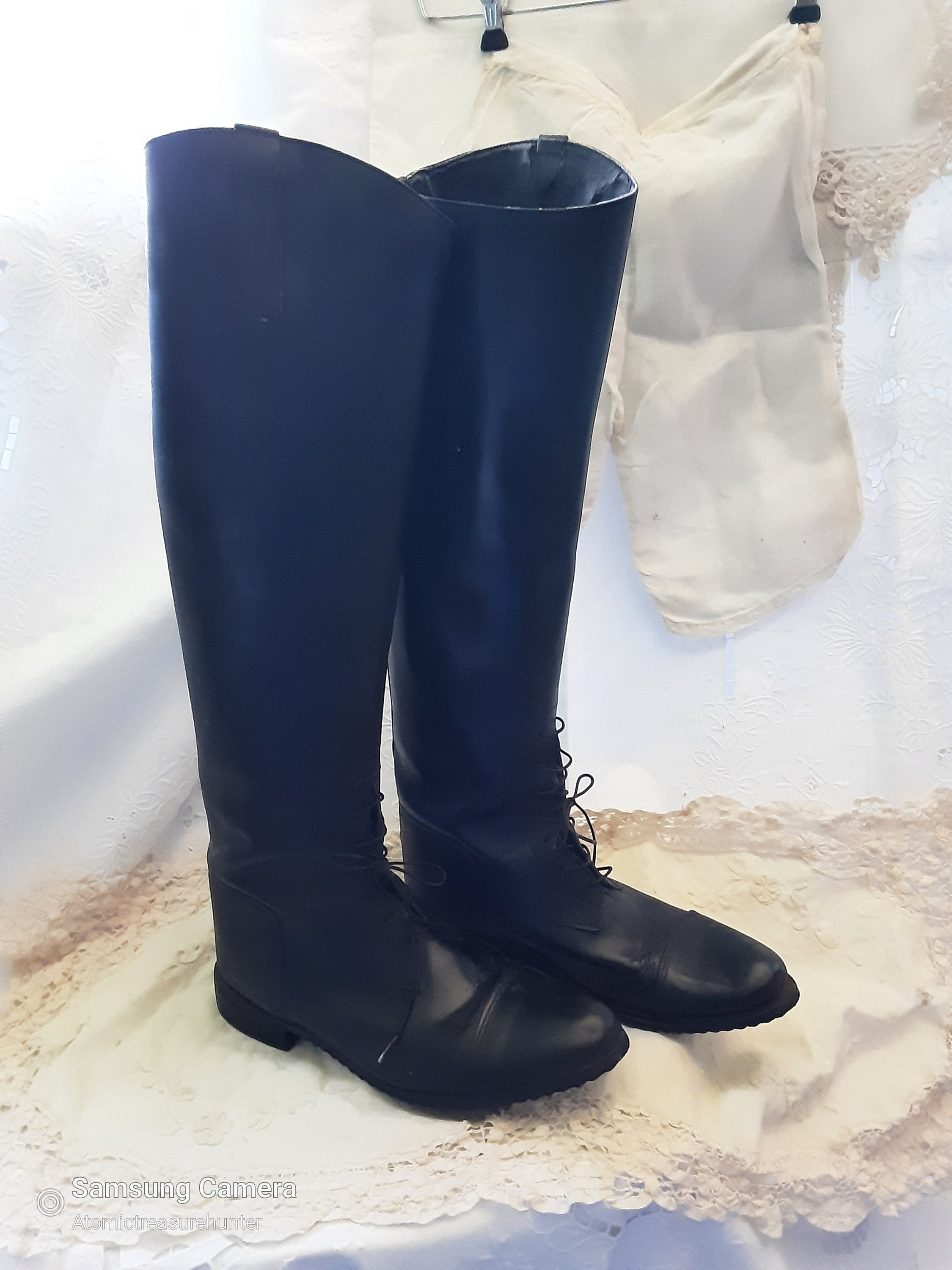 Blue field shop boots