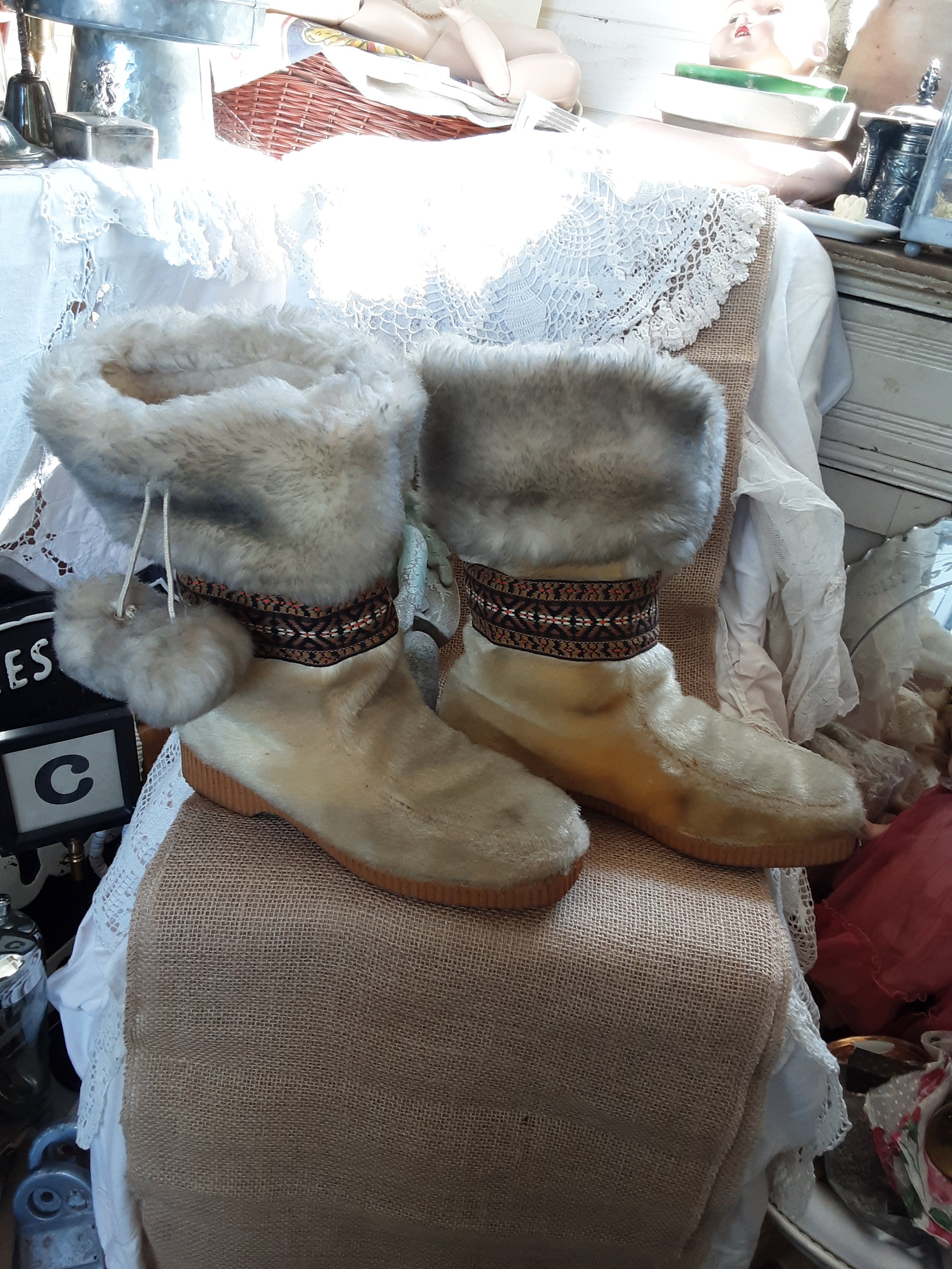 Penneys First Quality Boots Vintage 70s 