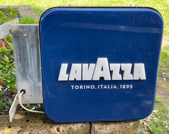 Lavazza-Doppelseiten-Leuchtschild