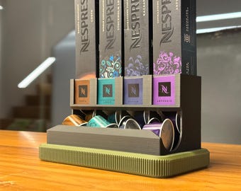 Nespresso Pod Holder | Vertical Coffee Capsule Organizer Stand