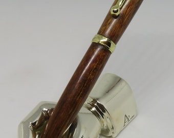 pg - Keen Handcrafted Handmade Chechen Gold Comfort Twist Pen