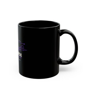 Concorde Blueprint Mug — Tarmac Print aviation design, view 2