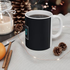 Squawk 7700 Mug — Tarmac Print aviation design, view 5
