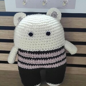 Teddybär gehäkelt - Unikat