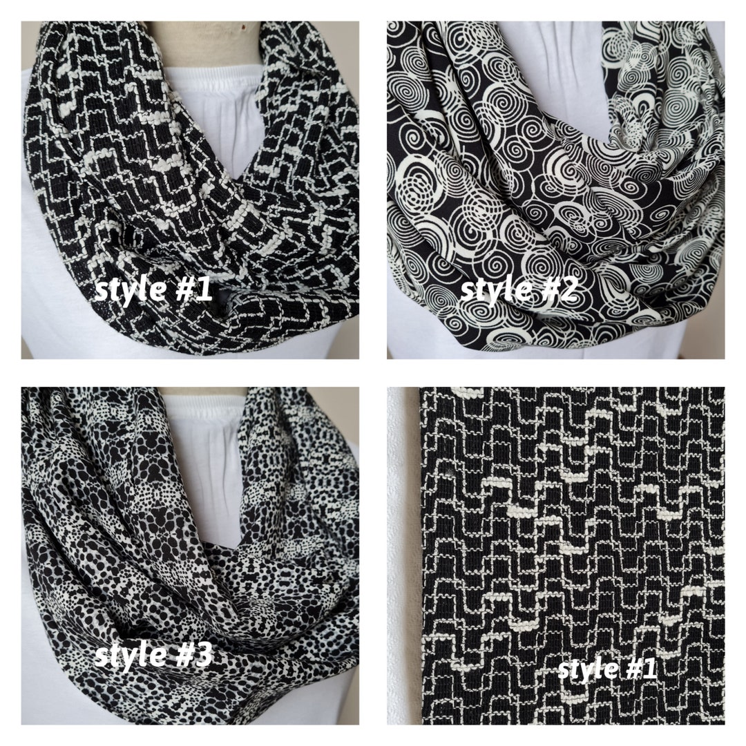 bufanda blanca grande