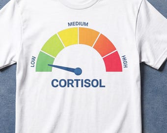 Low Cortisol Funny Shirt, Chill Shirt, Mental Health Shirt, Gift For Him Shirt, Boyfriend Shirt, Cortisol Tee, Low Cortisol