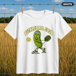 Pickleball-Club-Shirt, lustiges Pickleball-Maskottchen-Shirt, Geschenk für Pickleball-Fans, Pickleball-Team-Shirt, Geschenk für Pickleball-Spieler