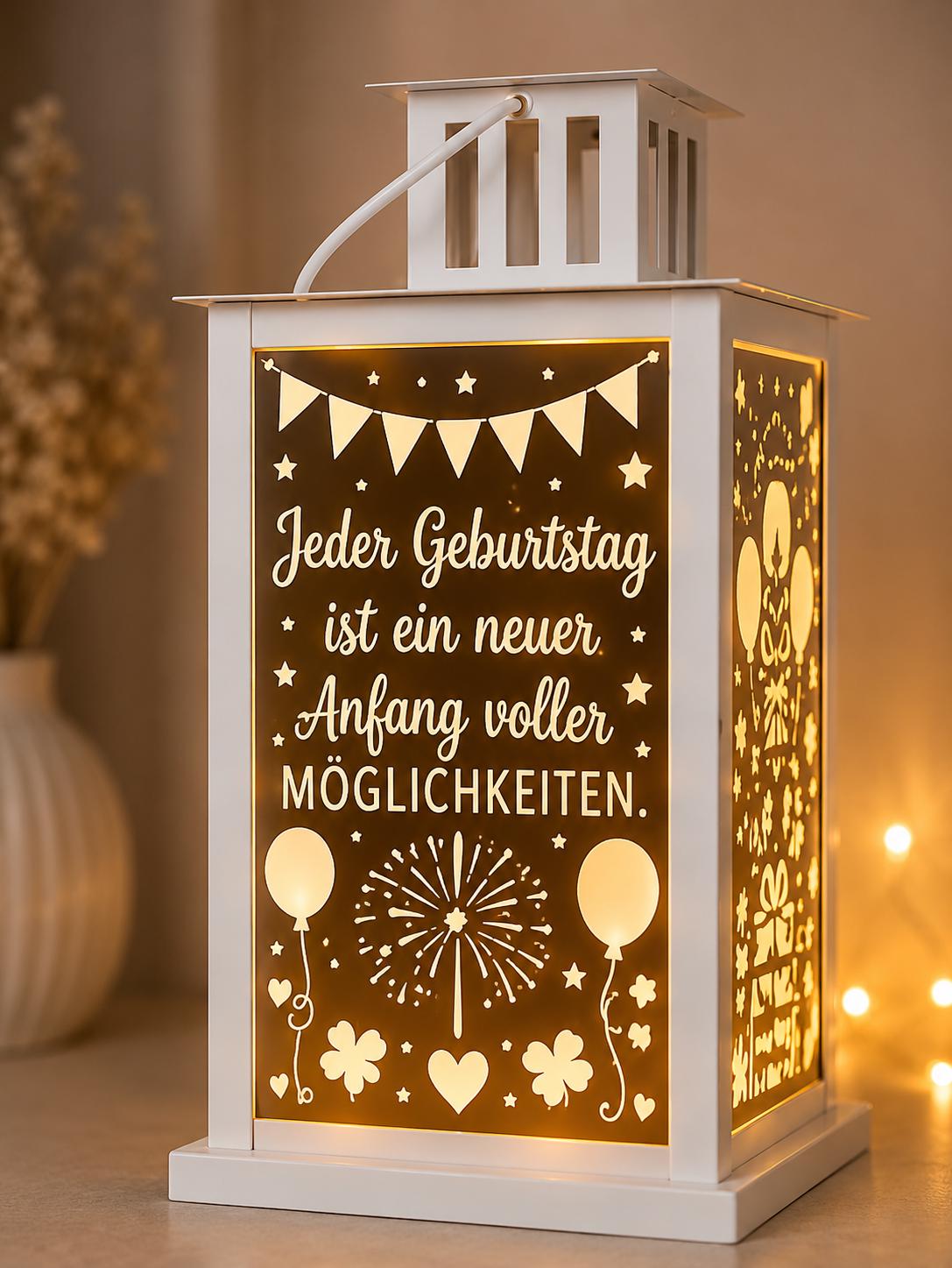 Led kerze geburtstag
