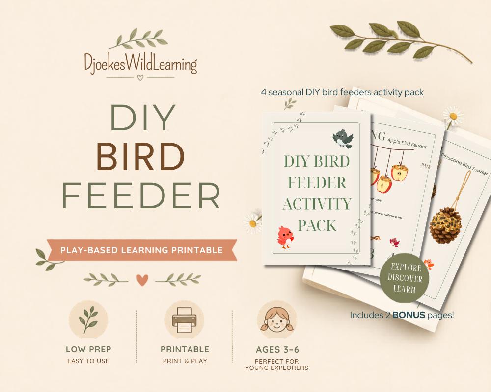 36 DIY Nature Crafts for Kids 30 DIY Bird Feeder Activity Pack for Kids Nature Craft Printable…