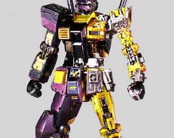 BANDAI MG RX-78-2 Gundam (Midnight Gold)Painted & Built