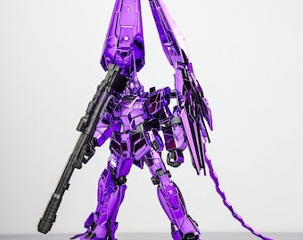 Kit de modelo mecha estilo Gundam Phenex NT, armadura galvanizada personalizada, figura de robot HG inspirada en Gundam, artículo de colección para exhibición.