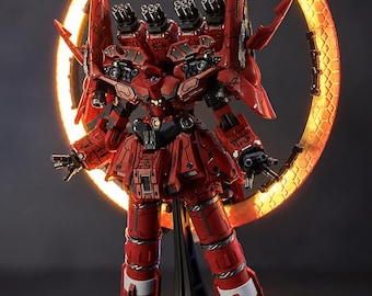 3D Printed NZ-999 Neo Zeong Gundam Upgrade Kit, 19cm Resin Model Parts, Unpainted Weapons Backpack Conversion Set