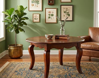Handcrafted Teak Wood Coffee Table | Rustic Modern Design Natural Teak Wood Coffee Table | Unique Living Room Furniture