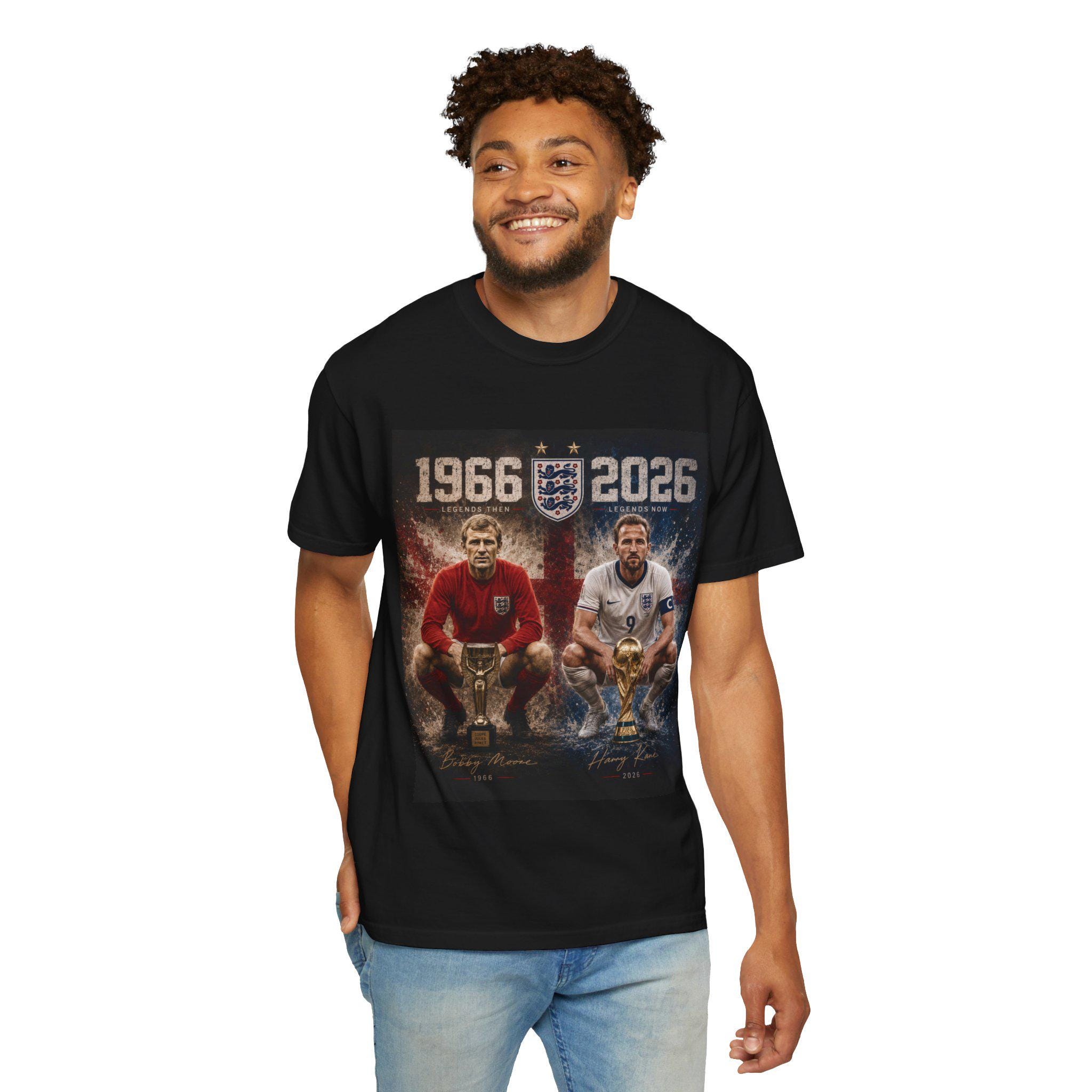 1966-2026 イングランド ワールドカップ レガシー Tシャツ | サッカー