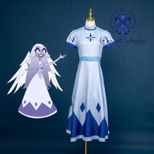 Adult Women Angel White Dress - Etsy
