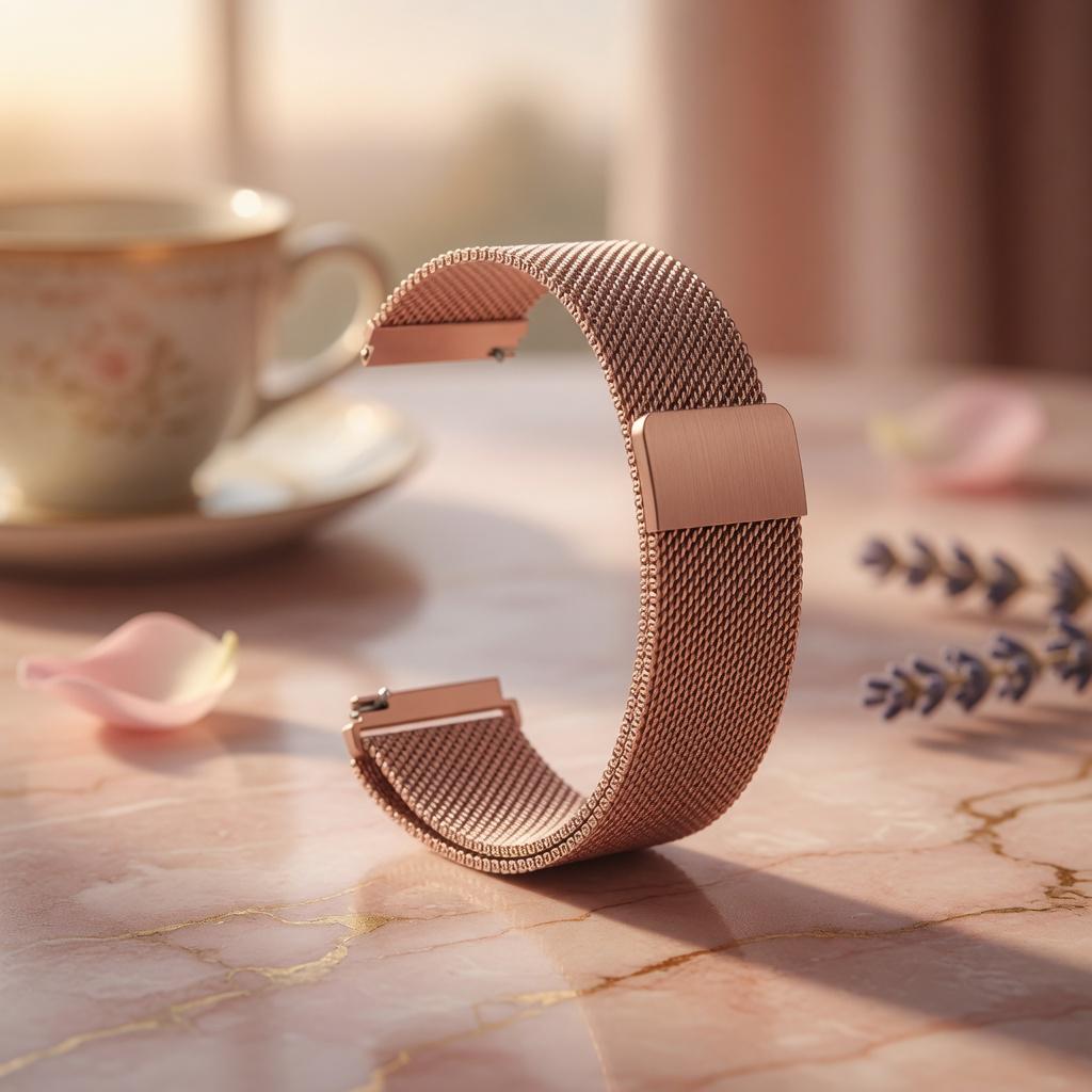 Magnetic Milanese Band Compatible With Samsung Galaxy Watch 7 6 5 4,…
