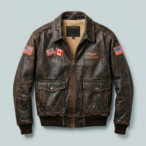 Bomber Jackets Canada Flag - Etsy Canada