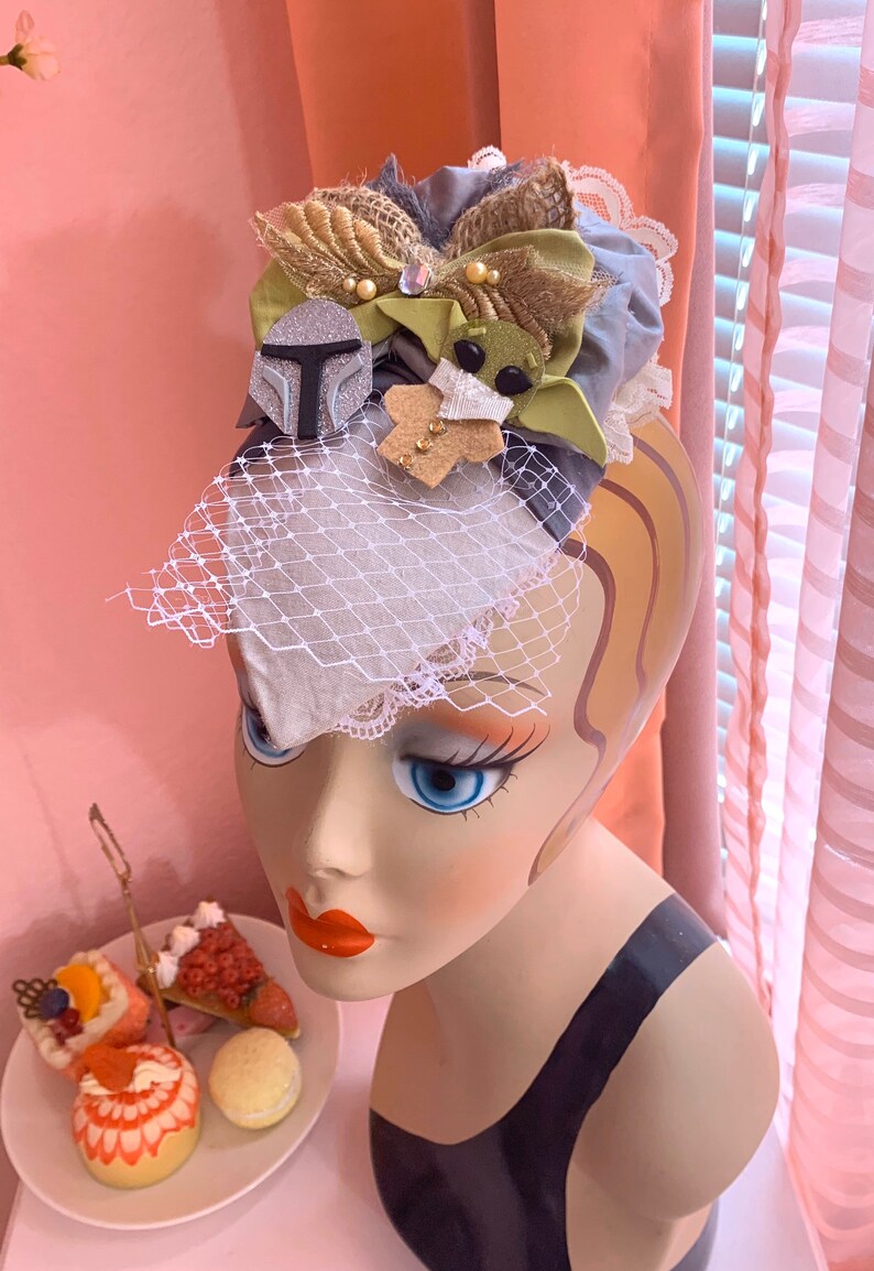 Baby Yoda /& The Mandalorian Fascinator