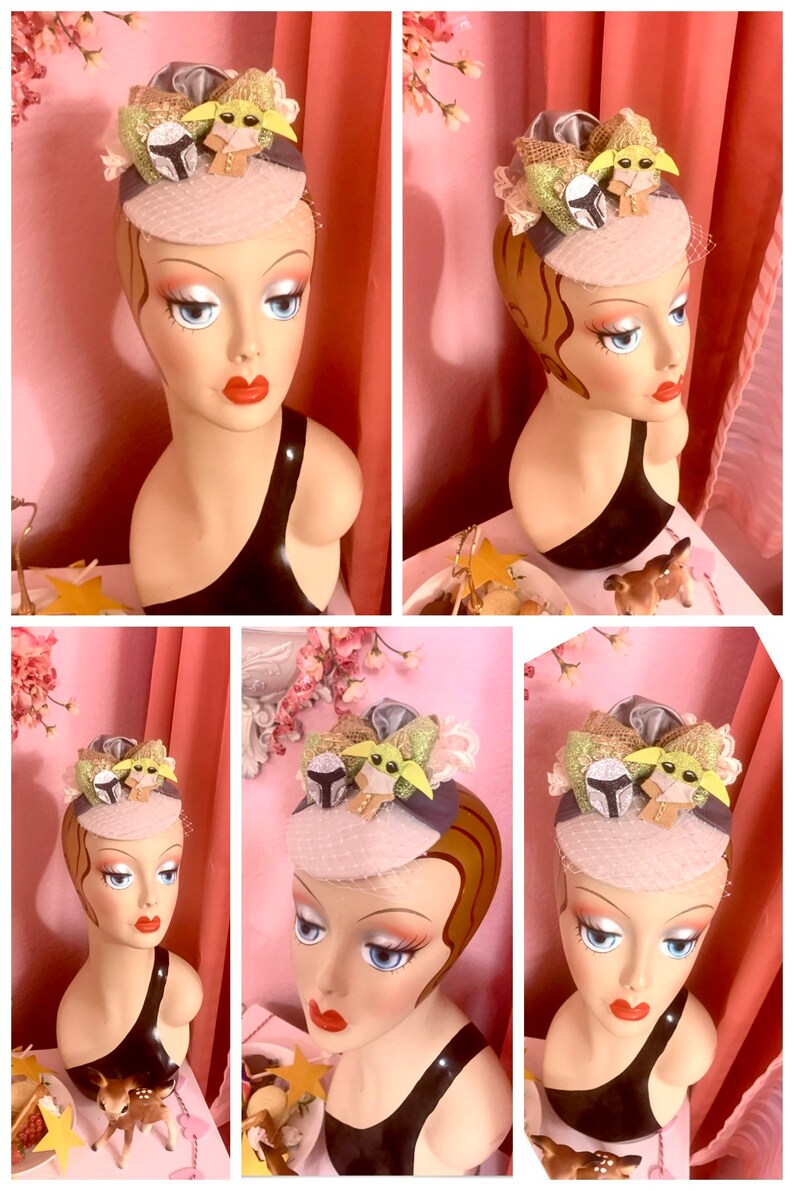 Baby Yoda /& The Mandalorian Fascinator