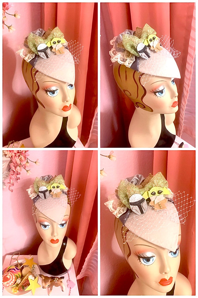 Baby Yoda /& The Mandalorian Fascinator