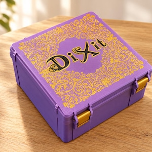 Dixit förvaringslåda – 3D-utskriven arrangör för grundspel och expansioner