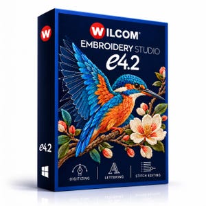 Wilcom e4.2 Embroidery Digitizing Software | Lifetime License - Instant Download