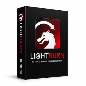 Software per laser LightBurn - Licenza a vita - Download immediato