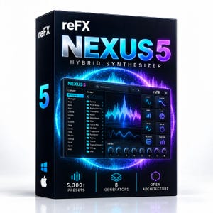Instrumento Virtual reFX Nexus 5 | Licença Vitalícia - Download Imediato
