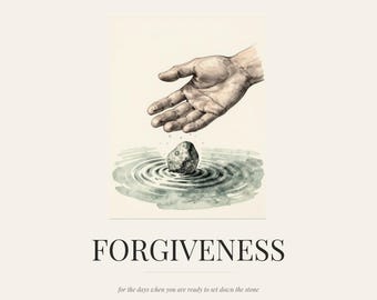 Sanctuary of Self Reflection Journal - Personalized 30-Day Guided Wellness Book for Forgiveness