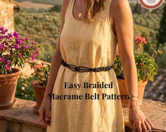 Patrones de macramé, cinturón tejido, tutorial de cinturones, patrones, crea tus propios productos digitales con instrucciones escritas, patrones hechos por mí, atuendos para fiestas rave.