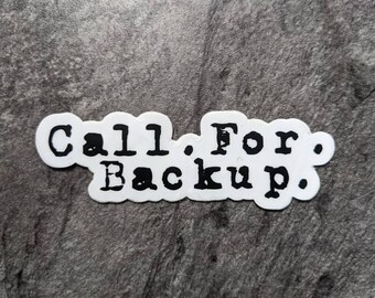 Prodigal Son - Call for backup Vinyl Sticker