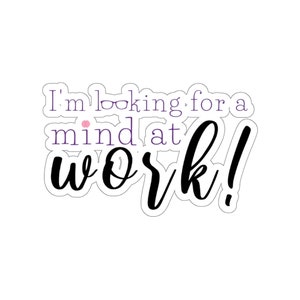Looking for a mind at work Hamilton sticker Mind at work Sticker Hamilton