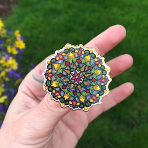 Limited Edition Mandala Hat Pin