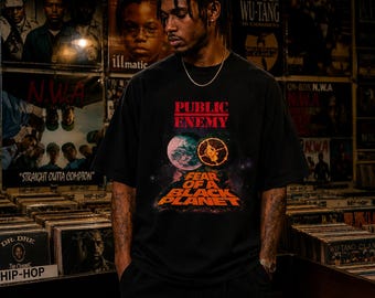 Staatsfeind | Fear Of A Black Planet Album | Hip Hop Streetwear | Oversized T-Shirt