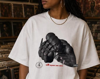 2 Pack T-Shirt | Alle Augen auf mich Album | Hip Hop Streetwear | Oversized T-Shirt