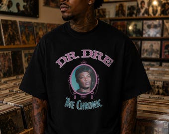 Dr. Dre T-Shirt | Das Chronische Album | Hip Hop Streetwear |  Oversized T-Shirt