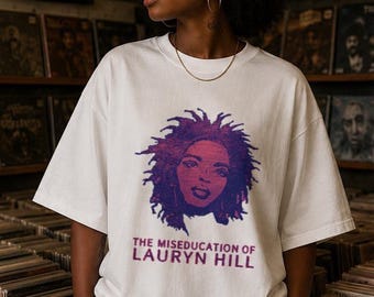 Lauren Hill T-Shirt | Fehlinformation eines Lauren Hill Albums. | Hip Hop Streetwear | Oversized T-Shirt