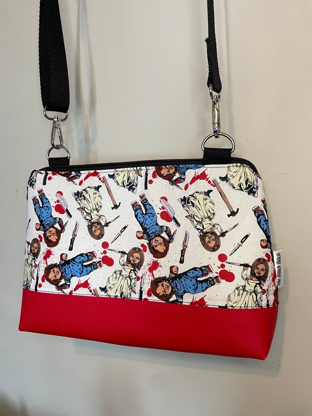 Purse Horror Fan Cross Body Bag Purse Killer Purse Bag Etsy