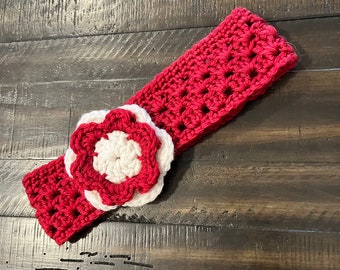 Clearance** READY TO SHIP -  Women's Crochet Headband/ Ear-Warmer