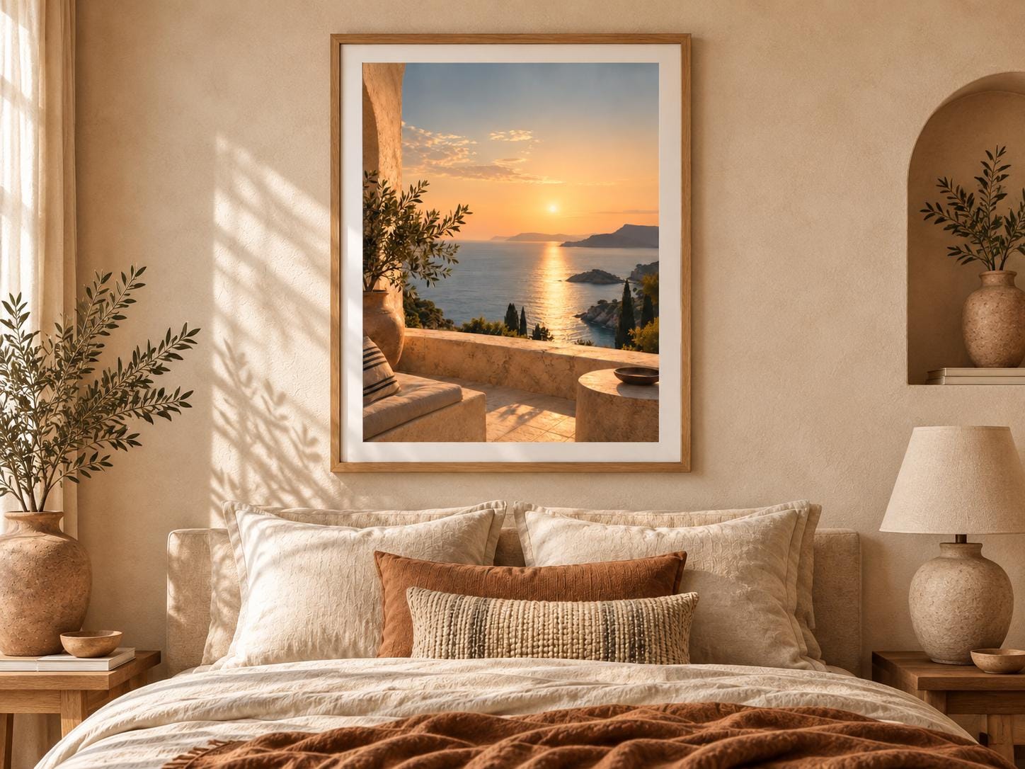 Sea Horizon — Sunset Terrace artwork by Korvia Studio