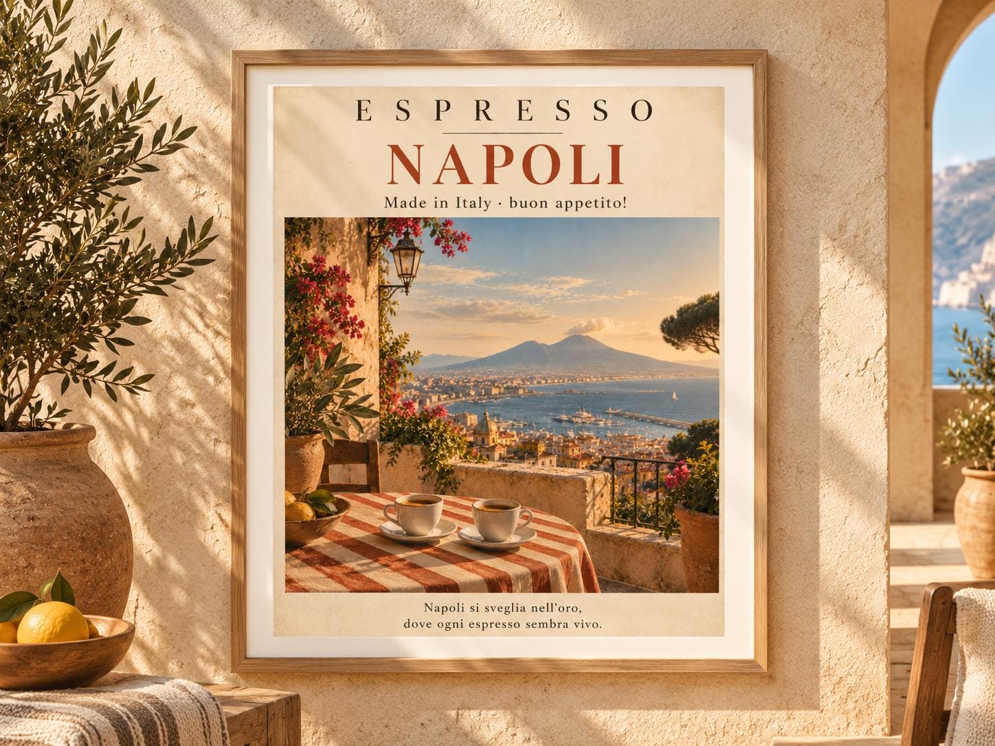Espresso Napoli artwork by Korvia Studio