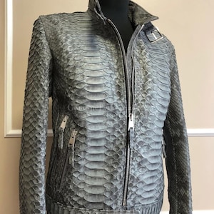 Real Dragon Python Jacket | Men's Motorcycle Jacket | Unique Kind of Leather